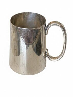Antique Silver Plated Tankard Mug